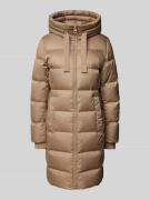 Marc O'Polo Steppmantel mit Kapuze und Daunenfüllung in Beige, Größe 3...