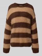 Smith and Soul Relaxed Fit Strickpullover mit Woll-Mohair-Anteil in Du...