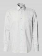 ETERNA Comfort Fit Businesshemd aus Baumwolle mit Kentkragen in Marine...