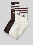 adidas Originals Socken mit Label-Print im 3er-Pack in Mittelbraun, Gr...