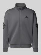 adidas Sportswear Sweatjacke mit Logo und Reißverschluss in Anthrazit,...
