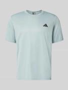adidas Training T-Shirt mit Logo und Rundhalsausschnitt in Mint, Größe...