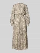 Marella Maxikleid mit Stehkragen Modell 'MASTRO' in Offwhite, Größe 34