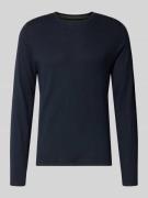 Christian Berg Men Strickpullover mit Rundhalsausschnitt in Marine, Gr...