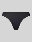 Marie Jo Slip mit Label-Detail in Black, Größe 36