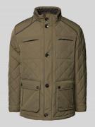 bugatti Steppjacke mit Stehkragen in Oliv, Größe 52