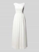 Laona Brautkleid mit Spitzenbesatz in Offwhite, Größe 34
