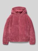 s.Oliver RED LABEL Regular Fit Steppjacke in Struktur-Optik in Kirsche...