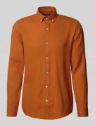 MCNEAL Freizeithemd mit Knopfleiste in Kupfer, Größe XL