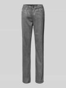 s.Oliver RED LABEL Straight Fit Jeans mit Baumwoll-Anteil in Silber, G...