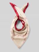 Tommy Hilfiger Seidentuch mit Allover-Muster in Rot, Größe 1