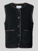 Vila Weste aus Teddyfell Modell 'ADA' in Black, Größe 34