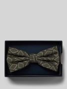 Willen Fliege aus reiner Seide mit verstellbarer Kragenweite in Gruen,...