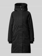 Didriksons Parka mit Kapuze Modell 'LUNA' in Black, Größe 34