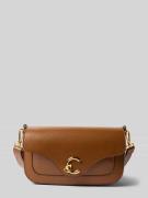 Coccinelle Crossbody Bag mit Label-Detail in Cognac, Größe 1