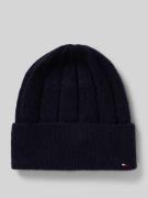 Tommy Hilfiger Beanie mit Woll- und Alpaka-Anteil in Marine, Größe 1