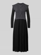 Weekend Max Mara Maxi-Freizeitkleid im Set mit Strick-Pullunder aus re...