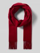 Fraas Schal mit Kordelabschlüssen Modell 'Cashmink' in Rot, Größe 1