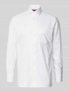 OLYMP Modern Fit Business-Hemd mit Knopfleiste in Ecru, Größe 43