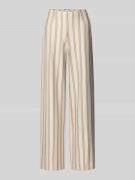 SEDUCTIVE Stoffhose mit elastischem Bund Modell 'KIMBERLEY' in Beige, ...