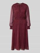 Pepe Jeans Tailliertes Freizeitkleid mit tiefem V-Ausschnitt Modell 'M...