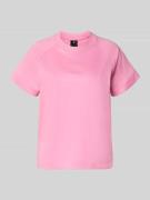 adidas Sportswear T-Shirt mit Logo und Rundhalsausschnitt in Pink, Grö...