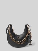 Guess Handtasche mit Label-Details Modell 'DAVINA' in Black, Größe 1