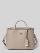 Guess Handtasche mit Label-Applikation Modell 'ECO MERIDIAN II' in Bei...