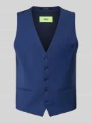 CINQUE Anzugweste mit V-Ausschnitt Modell 'Castello' in Blau, Größe 10...