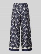 Weekend Max Mara Loose Fit Weite Hose aus reinen Seide Modell 'DOTTICO...