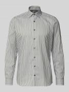 OLYMP Level Five Slim Fit Businesshemd aus Baumwoll-Mix mit Haifischkr...