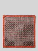 Verugia Einstecktuch aus reiner Seide in Orange, Größe 1