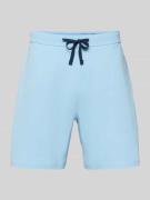 Christian Berg Men Shorts mit elastischem Bund in Bleu, Größe L