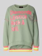 miss goodlife Oversized Sweatshirt mit gerippten Abschlüssen in Lind, ...