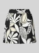 s.Oliver RED LABEL Relaxed Fit Shorts aus Leinen-Viskose-Mix in Black,...