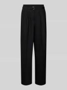 More & More Stoffhose mit Gesäßtaschen in Black, Größe 34