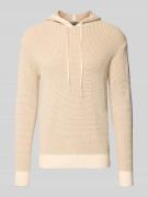Guess Slim Fit Hoodie mit Viskose-Anteil Modell 'Kem' in Beige, Größe ...