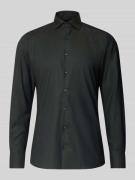 OLYMP Level Five Slim Fit Businesshemd aus Baumwoll-Mix mit Kentkragen...