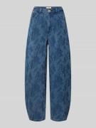 MOS MOSH Barrel Fit Jeans mit 5-Pocket-Design Modell 'Rosy' in Jeansbl...