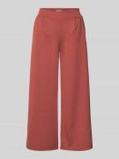 ICHI Wide Fit Stoffhose mit Viskose-Anteil Modell 'Kate' in Terra, Grö...