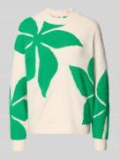 B.Young Oversized Strickpullover mit gerippten Abschlüssen Modell 'OME...