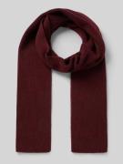 Unio Schal aus Schurwoll-Mix mit Kaschmir-Anteil in Bordeaux, Größe 1