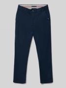 Tommy Hilfiger Teens Slim Fit Chino aus Baumwoll-Mix in Marine, Größe ...