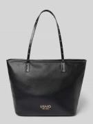 Liu Jo White Tote Bag mit Logo-Applikation Modell 'Evrim' in Black, Gr...