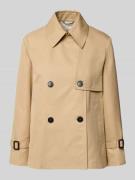 Weekend Max Mara Cropped Trenchcoat aus Baumwoll-Mix in Beige, Größe 3...