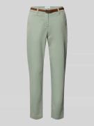 comma Stoffhose mit Eingrifftaschen in Mint, Größe 34