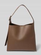 Mango Handtasche mit Tragehenkel Modell 'WINNIE' in Dunkelbraun, Größe...