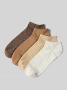 s.Oliver RED LABEL Socken aus Baumwoll-Mix in 4er Pack in Beige, Größe...