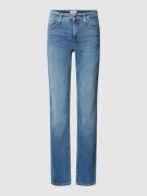 Cambio Straight Leg Jeans im 5-Pocket-Design Modell 'PIPER' in Blau, G...