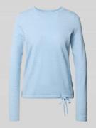 Christian Berg Woman Strickpullover in Ripp-Optik mit Rundhalsausschni...